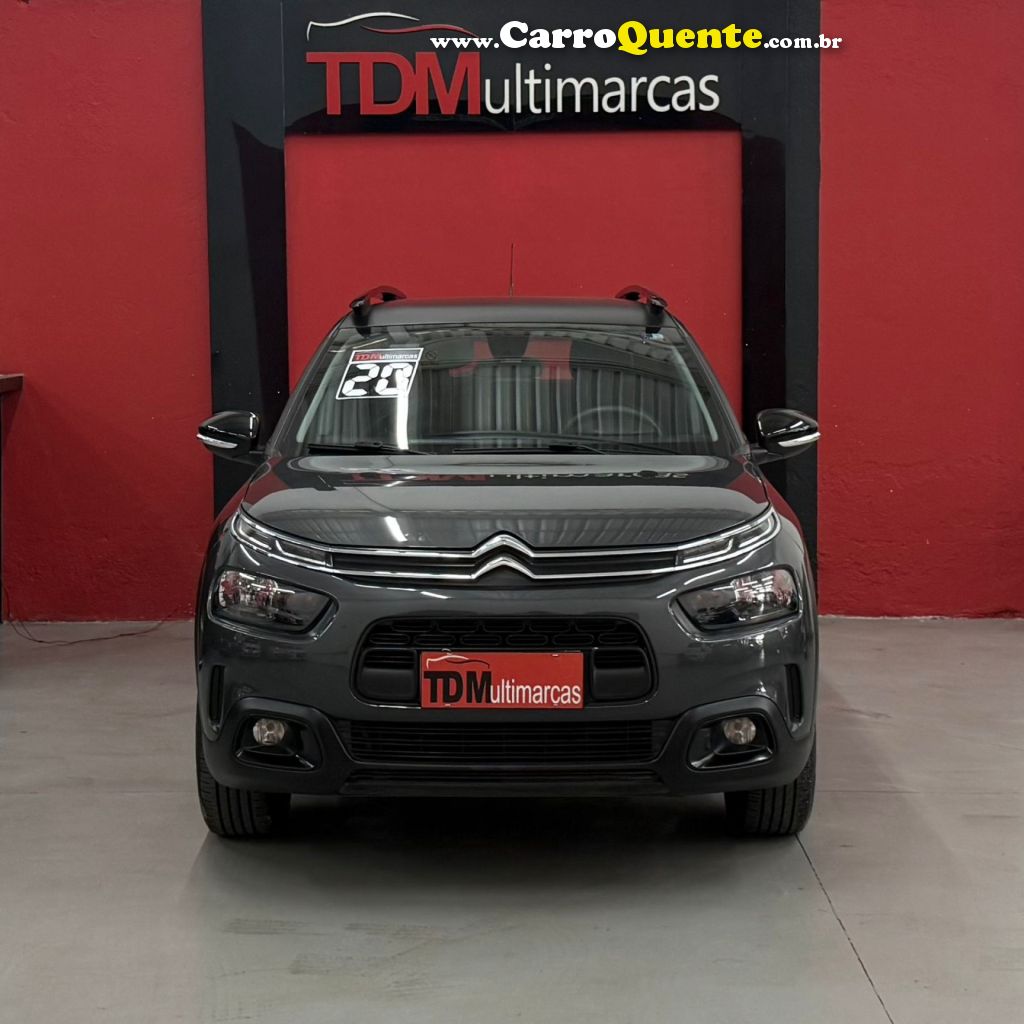 CITROËN   C4 CACTUS FEEL PACK 1.6 16V FLEX AUT.   CINZA 2020 1.6 FLEX - Loja