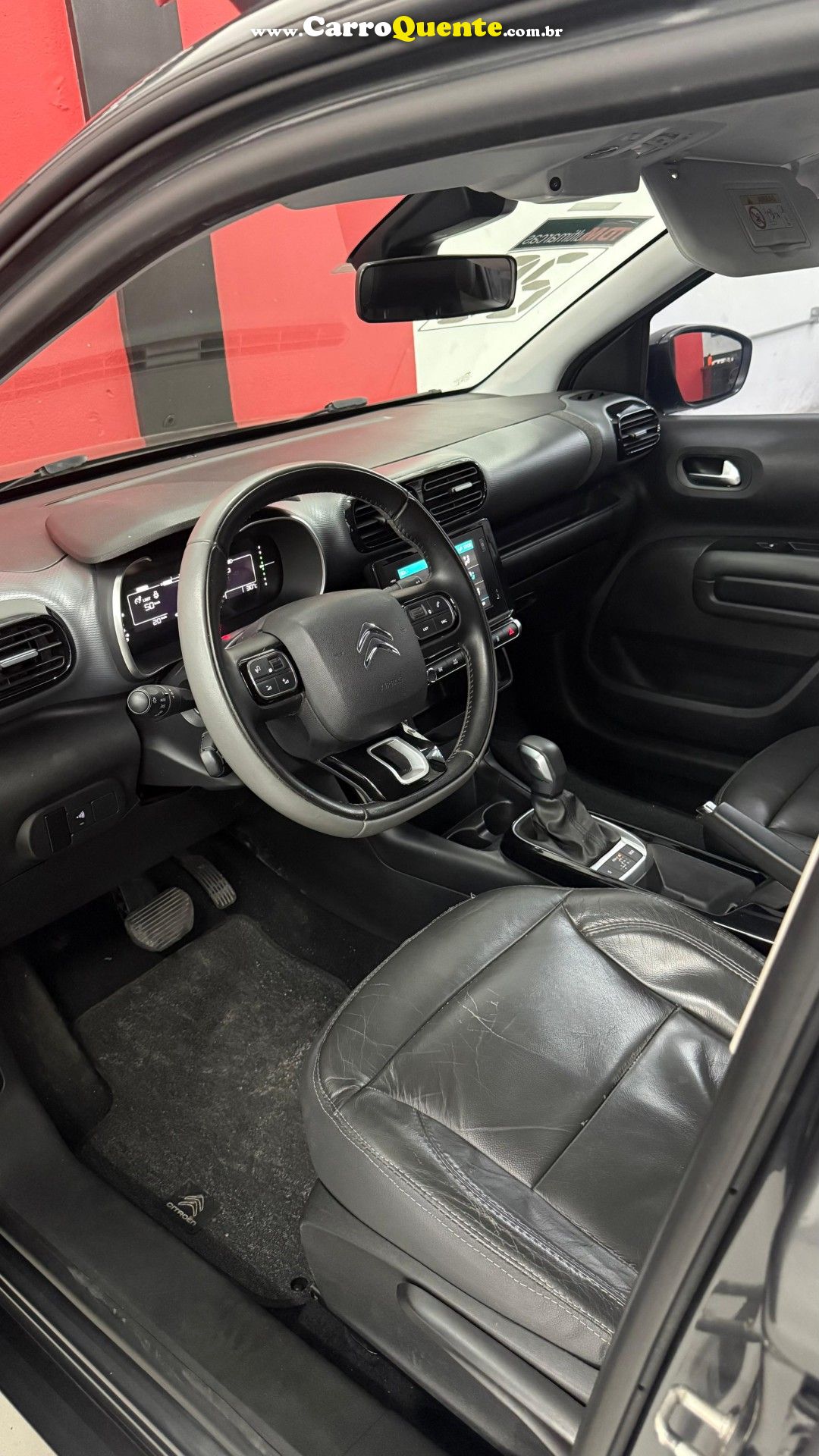 CITROËN   C4 CACTUS FEEL PACK 1.6 16V FLEX AUT.   CINZA 2020 1.6 FLEX - Loja