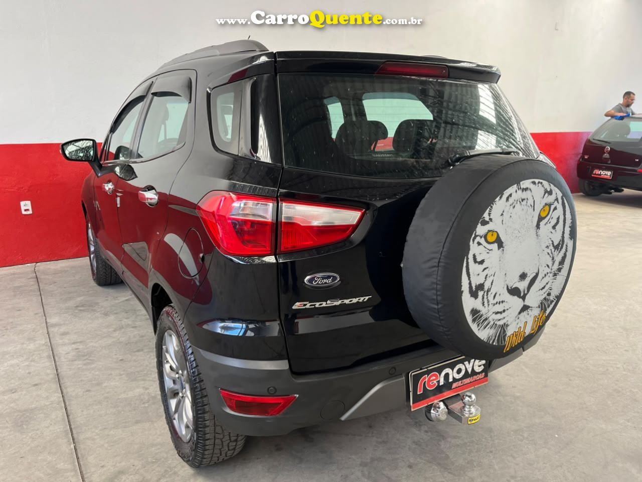 FORD   ECOSPORT FREESTYLE 1.6 16V FLEX 5P   PRETO 2014 1.6 FLEX - Loja