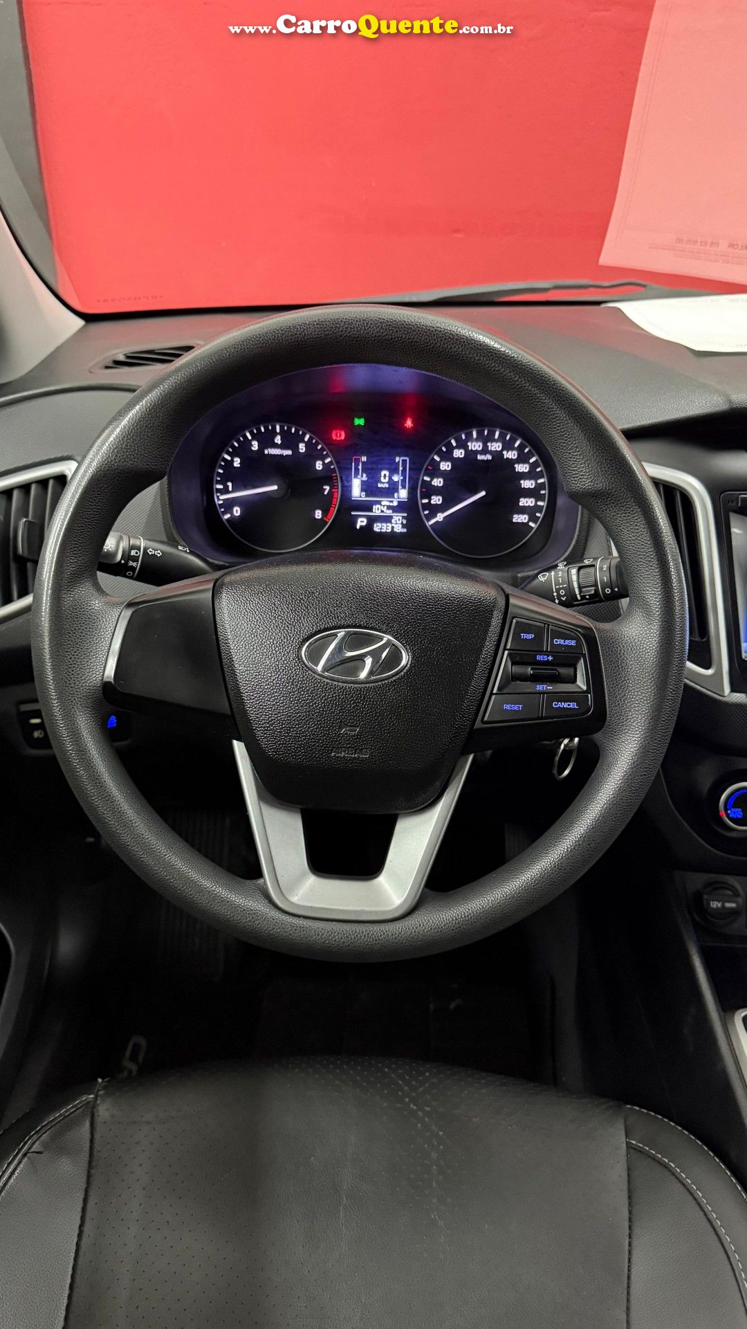 HYUNDAI   CRETA ATTITUDE 1.6 16V FLEX AUT.   PRETO 2019 1.6 FLEX - Loja