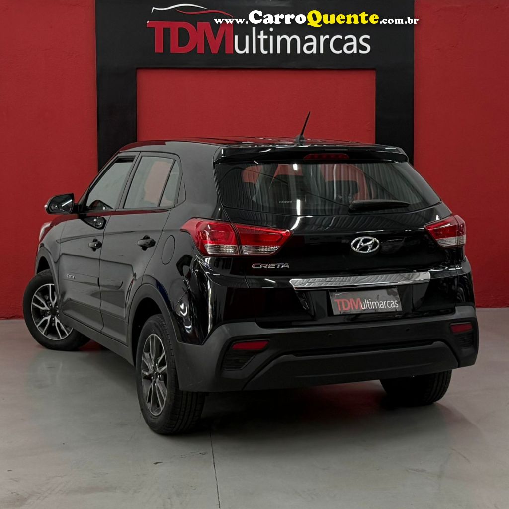 HYUNDAI   CRETA ATTITUDE 1.6 16V FLEX AUT.   PRETO 2019 1.6 FLEX - Loja