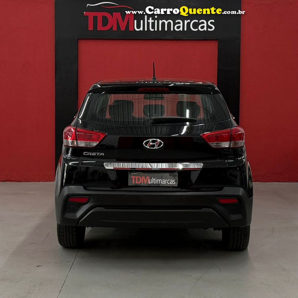 HYUNDAI   CRETA ATTITUDE 1.6 16V FLEX AUT.   PRETO 2019 1.6 FLEX - Loja