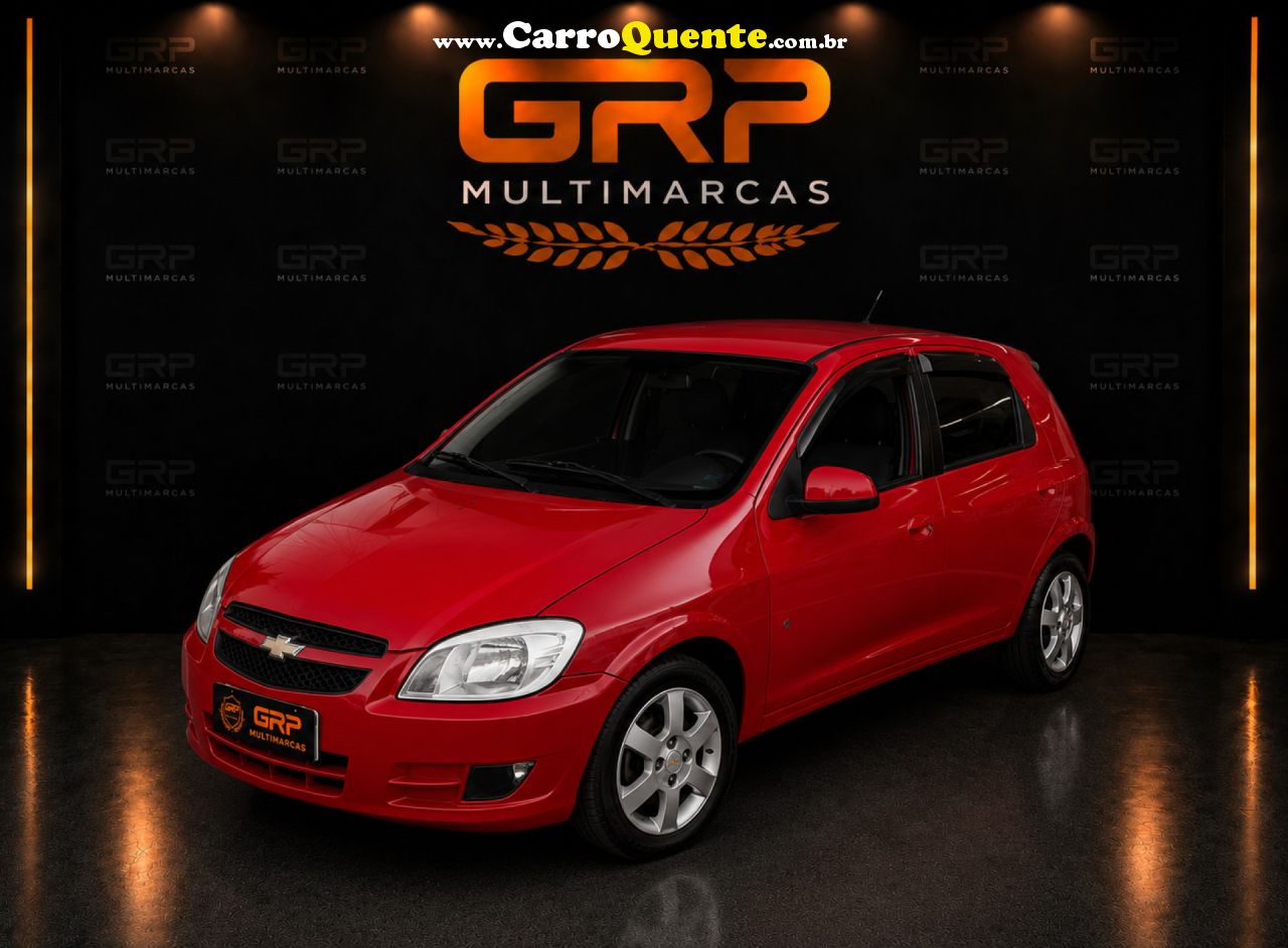 CHEVROLET   CELTA SPIRIT LT 1.0 MPFI 8V FLEXP. 5P   VERMELHO 2012 1.0 FLEX - Loja