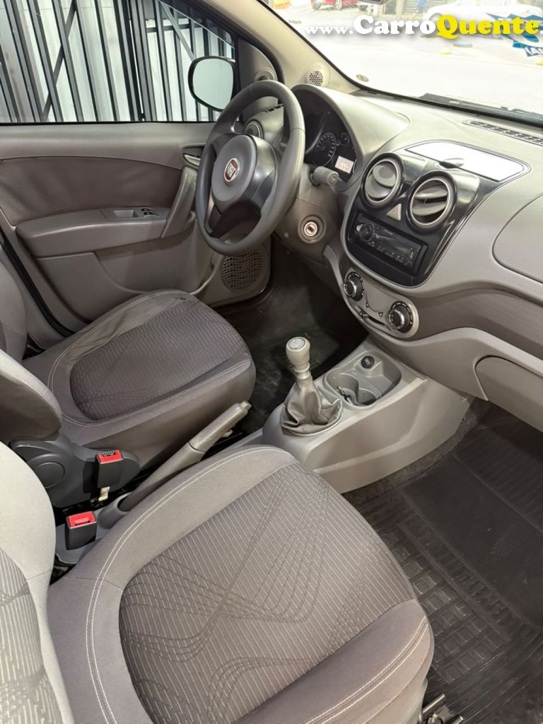 FIAT   PALIO ATTRACTIVE 1.0 EVO FIRE FLEX 8V 5P   PRETO 2015 1.0 FLEX - Loja