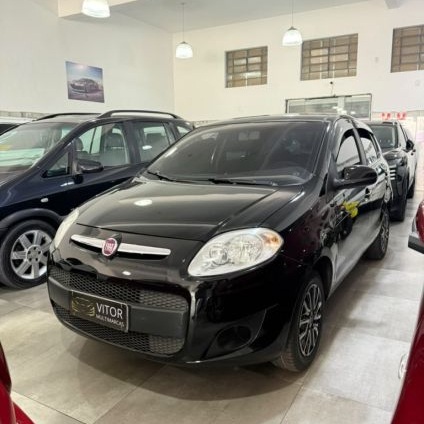 FIAT   PALIO ATTRACTIVE 1.0 EVO FIRE FLEX 8V 5P   PRETO 2015 1.0 FLEX