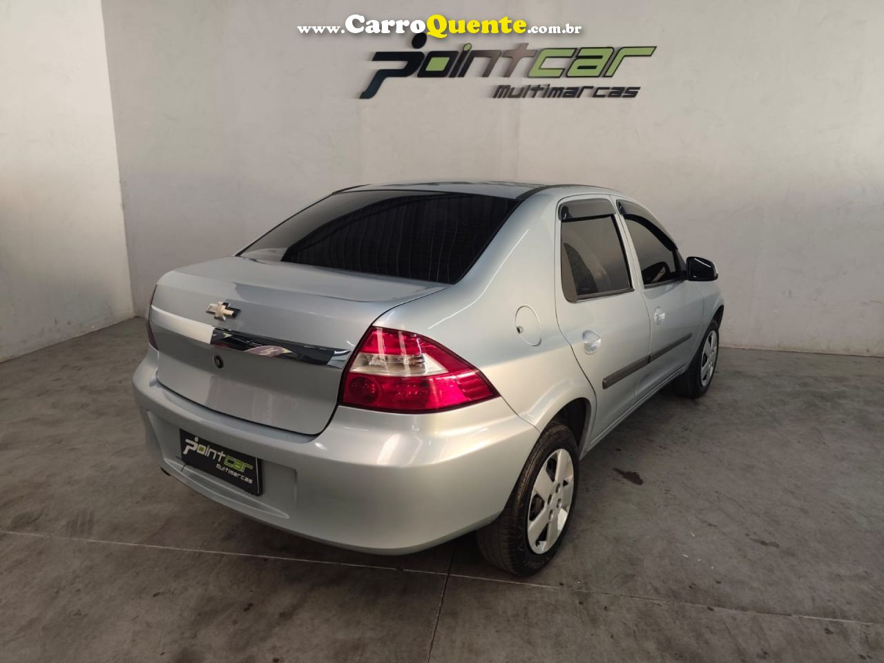 CHEVROLET   PRISMA  SED. MAXX LT 1.4 8V ECONOF. 4P   PRATA 2012 1.4 FLEX - Loja