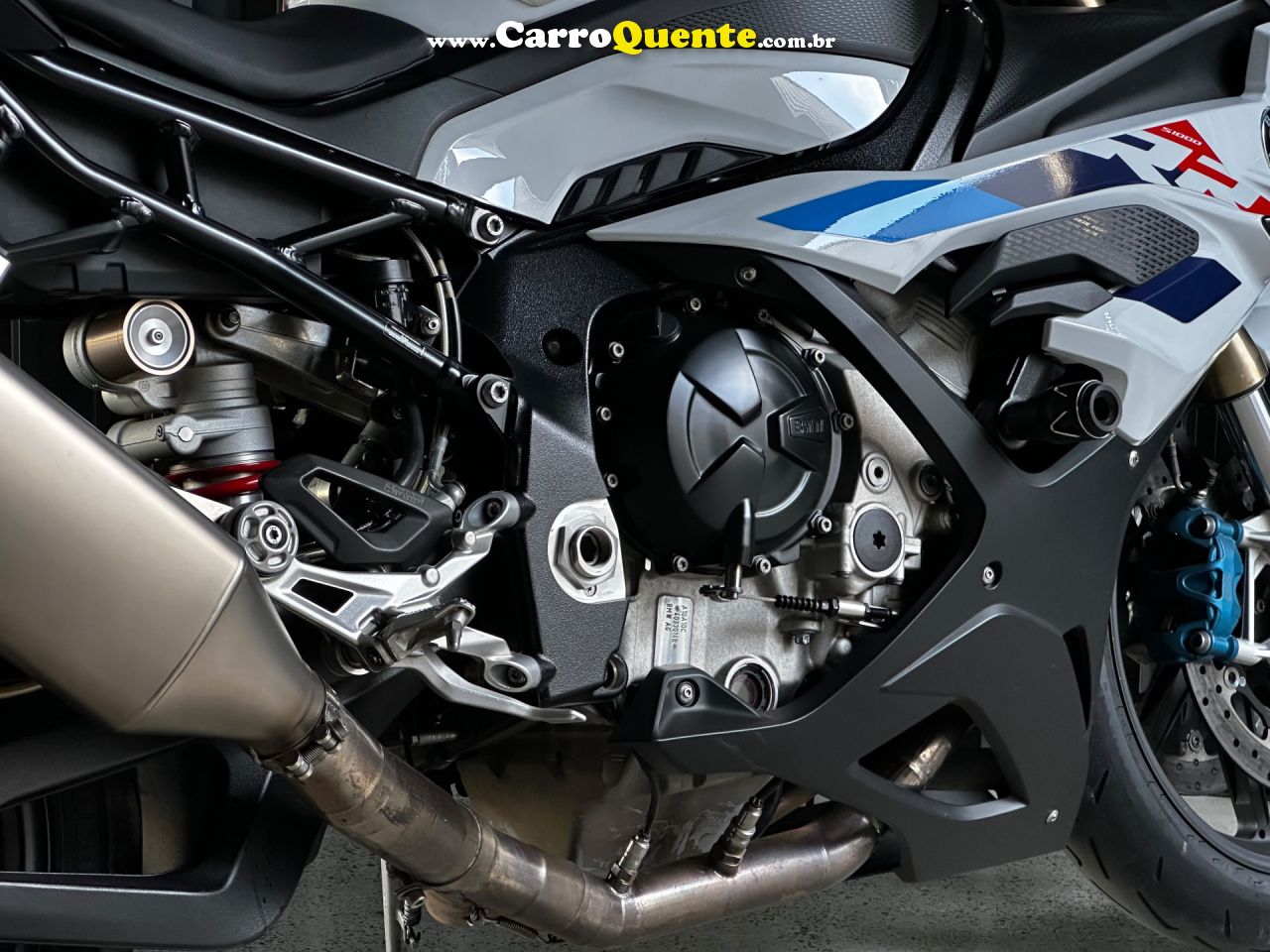 BMW   S 1000 RR M PACK   BRANCO 2024 1000 GASOLINA - Loja