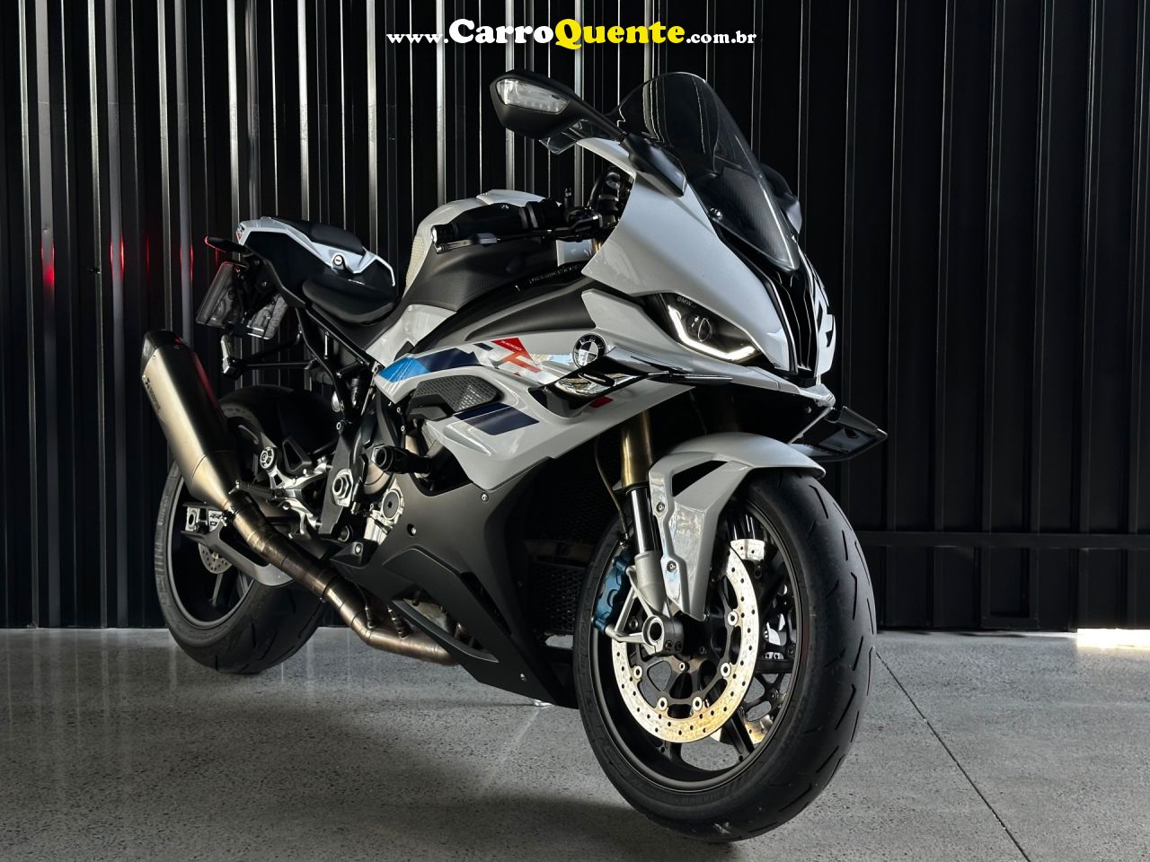 BMW   S 1000 RR M PACK   BRANCO 2024 1000 GASOLINA - Loja