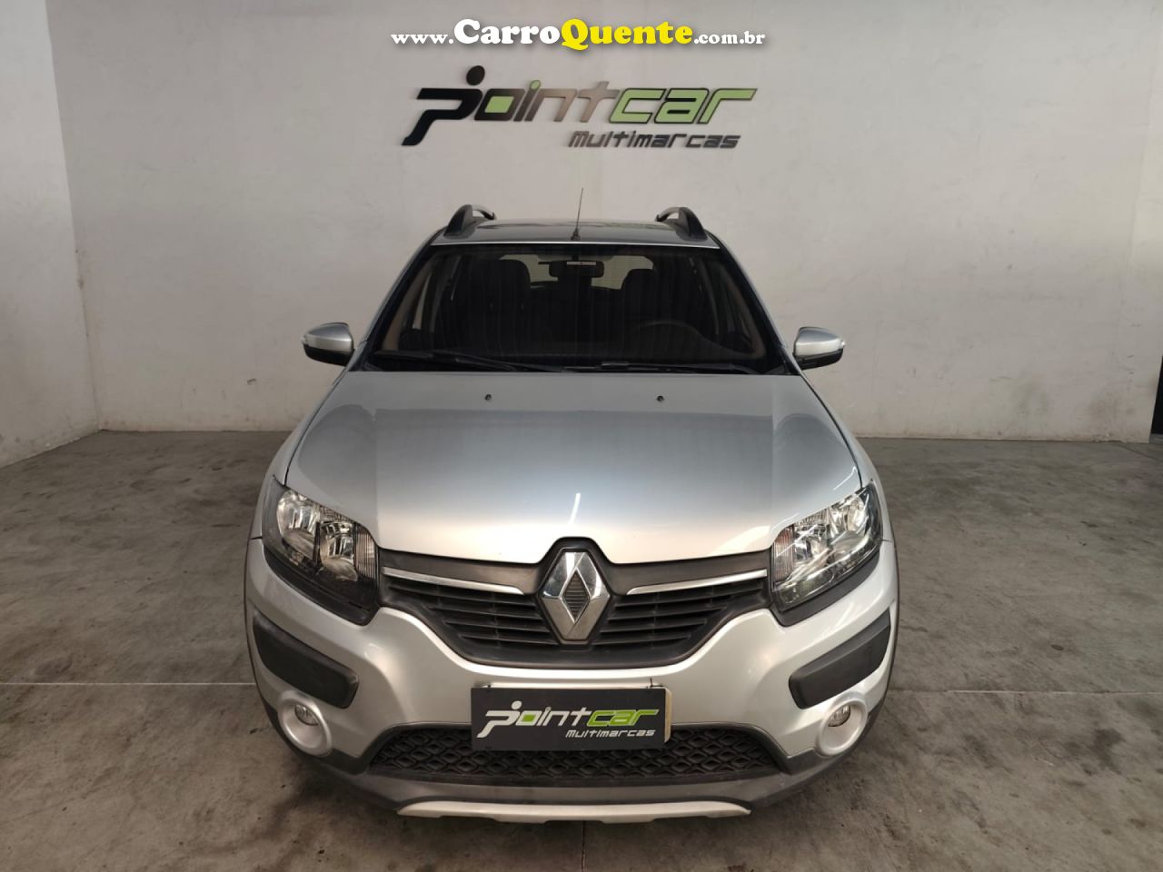 RENAULT   SANDERO STEPWAY HI-POWER 1.6 8V 5P   PRATA 2015 1.6 GASOLINA - Loja