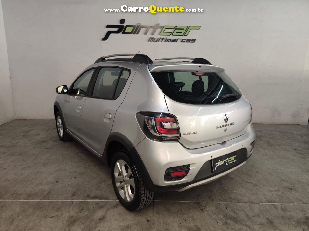 RENAULT   SANDERO STEPWAY HI-POWER 1.6 8V 5P   PRATA 2015 1.6 GASOLINA - Loja