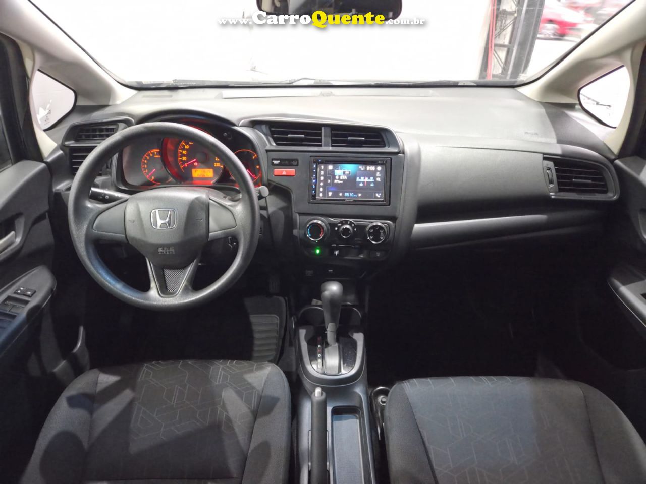 HONDA   FIT DX 1.5 FLEXONE 16V 5P AUT.   PRETO 2015 1.5 FLEX - Loja