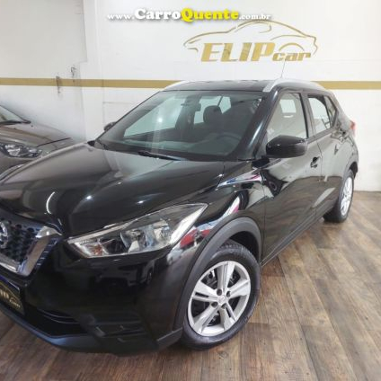 NISSAN   KICKS S 1.6 16V FLEXSTAR 5P MEC.   PRETO 2018 1.6 FLEX
