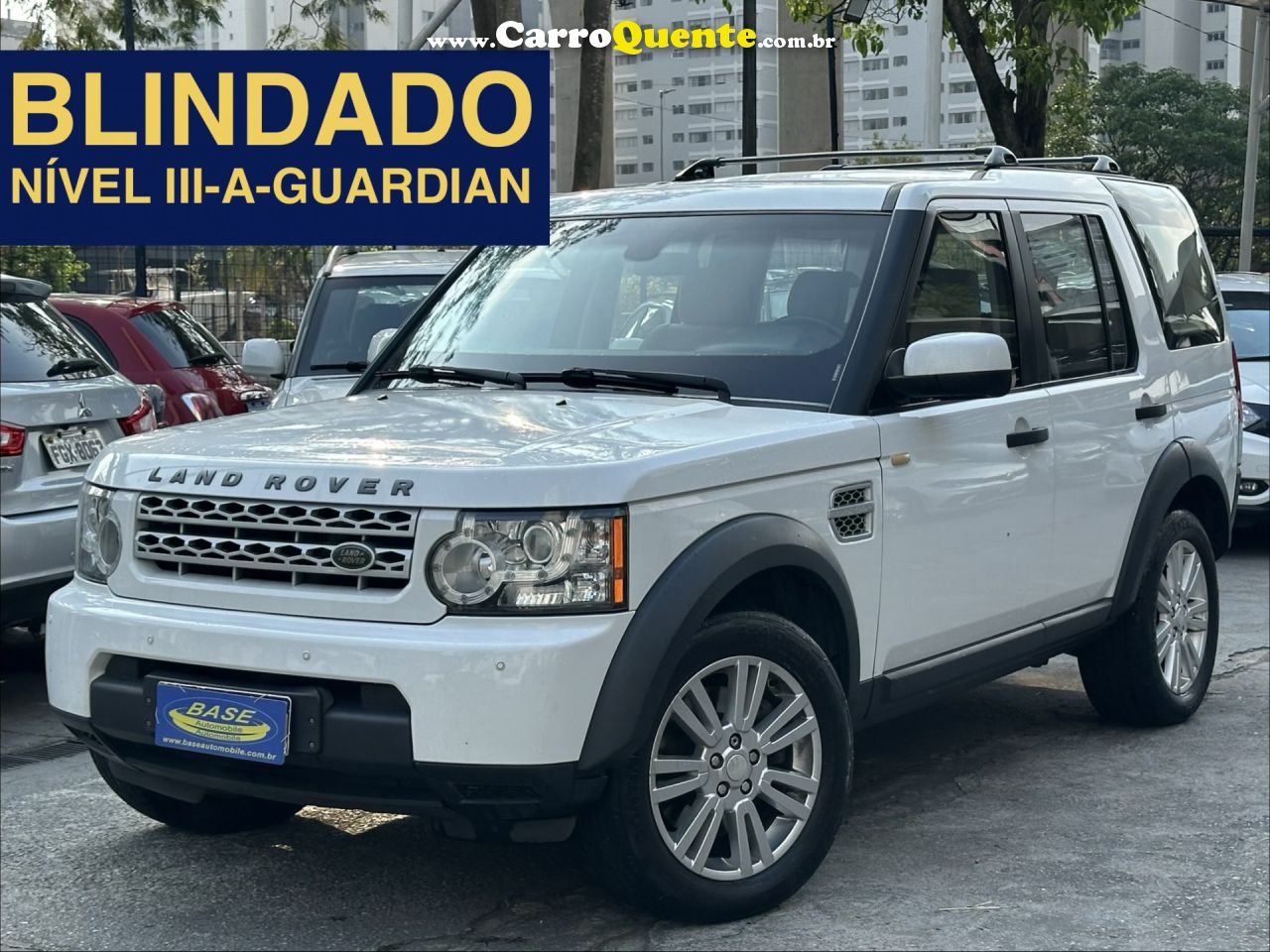 LAND ROVER   DISCOVERY4 S 3.0 4X4 TDV6 DIESEL AUT.   BRANCO 2013 3.0 DIESEL - Loja