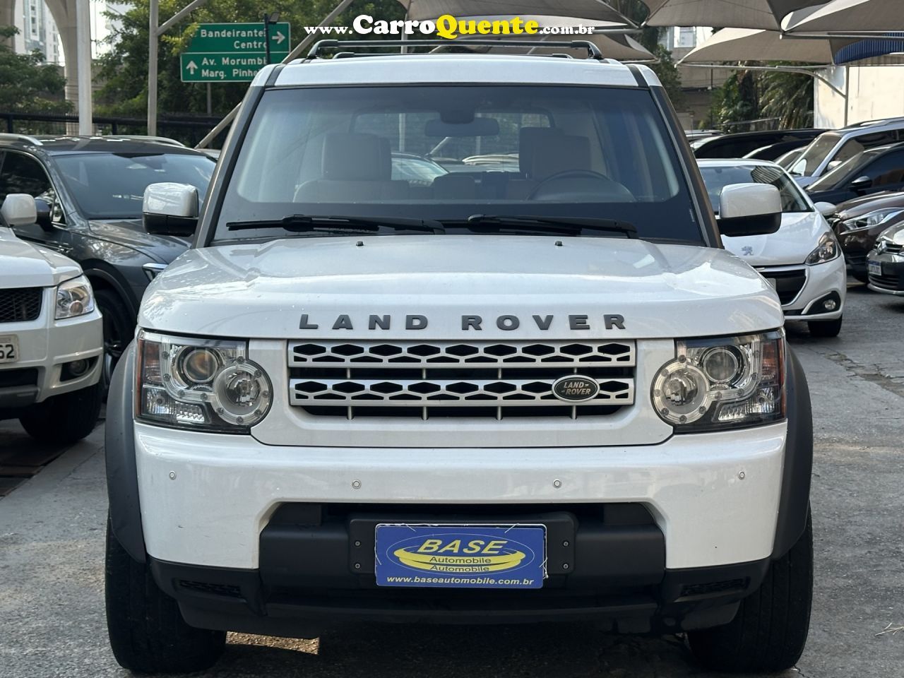 LAND ROVER   DISCOVERY4 S 3.0 4X4 TDV6 DIESEL AUT.   BRANCO 2013 3.0 DIESEL - Loja