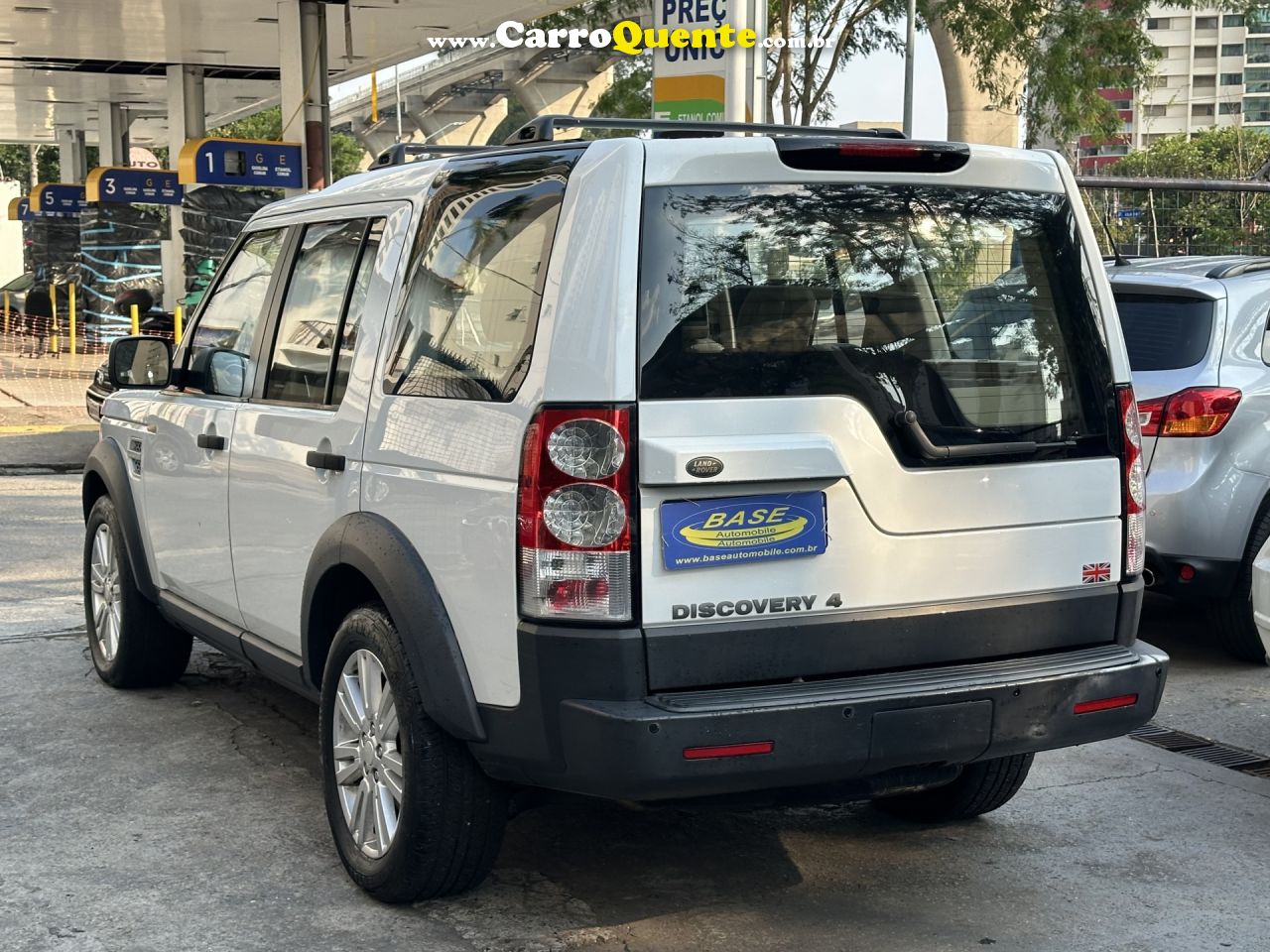 LAND ROVER   DISCOVERY4 S 3.0 4X4 TDV6 DIESEL AUT.   BRANCO 2013 3.0 DIESEL - Loja