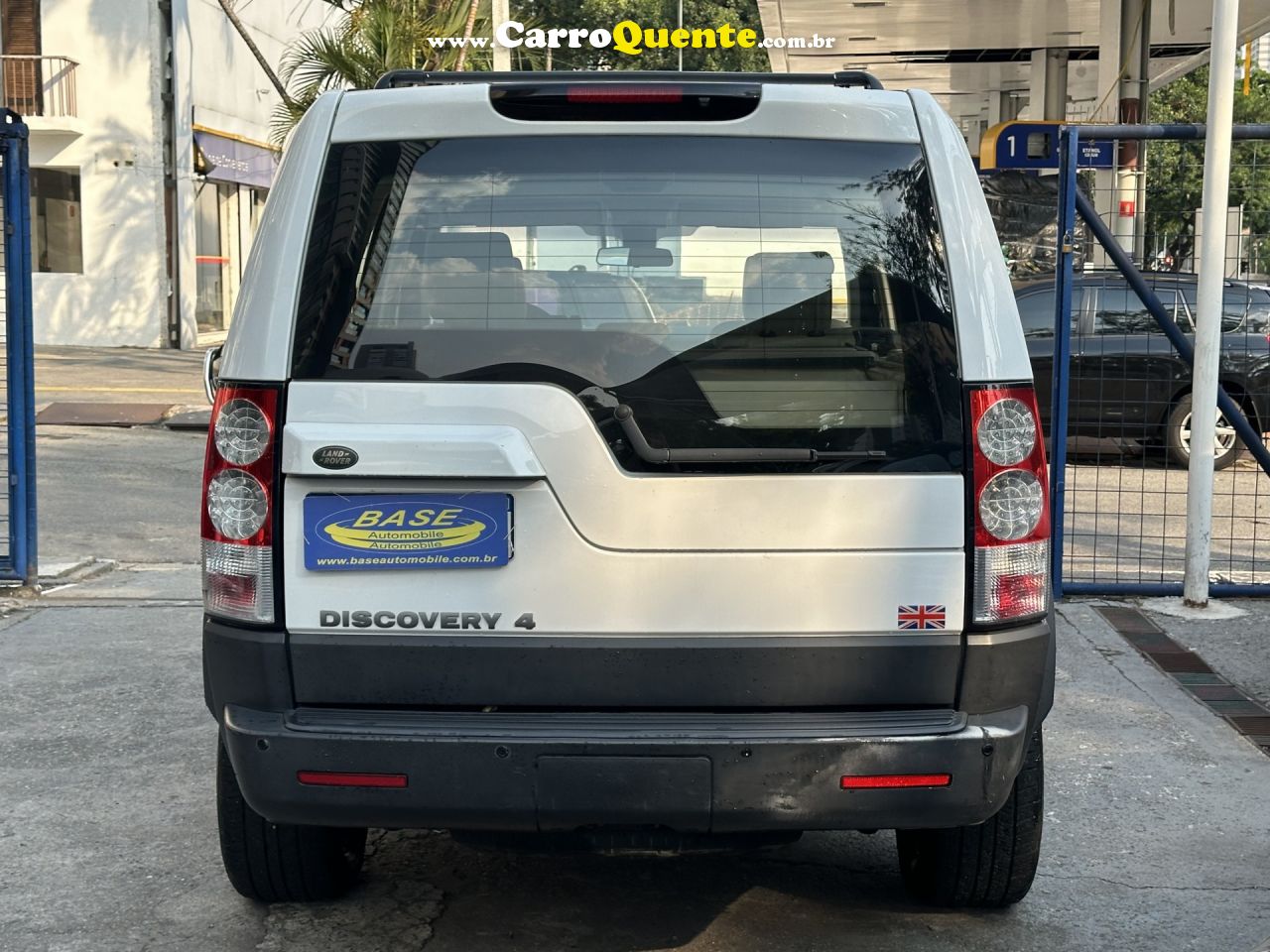 LAND ROVER   DISCOVERY4 S 3.0 4X4 TDV6 DIESEL AUT.   BRANCO 2013 3.0 DIESEL - Loja