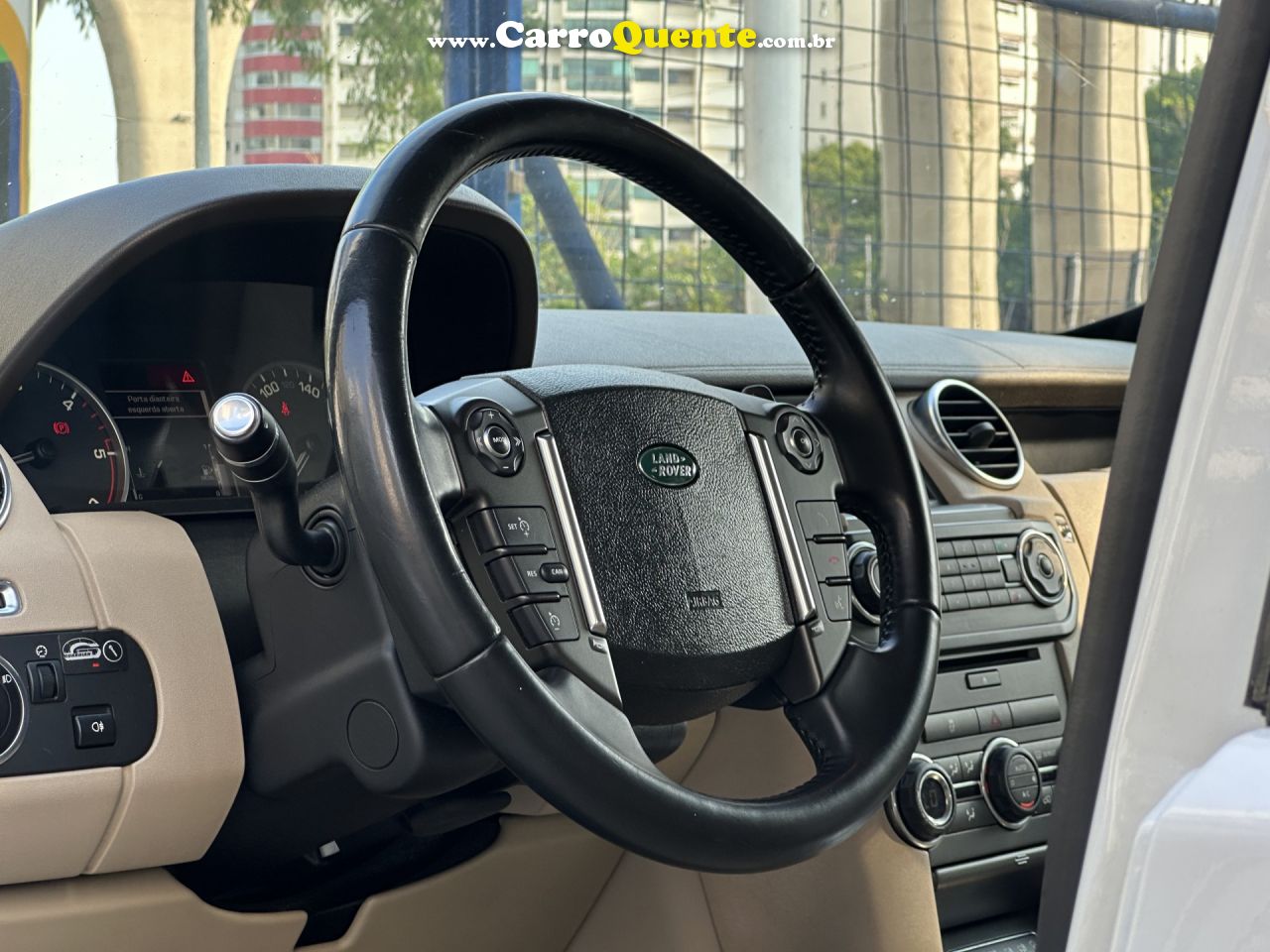 LAND ROVER   DISCOVERY4 S 3.0 4X4 TDV6 DIESEL AUT.   BRANCO 2013 3.0 DIESEL - Loja