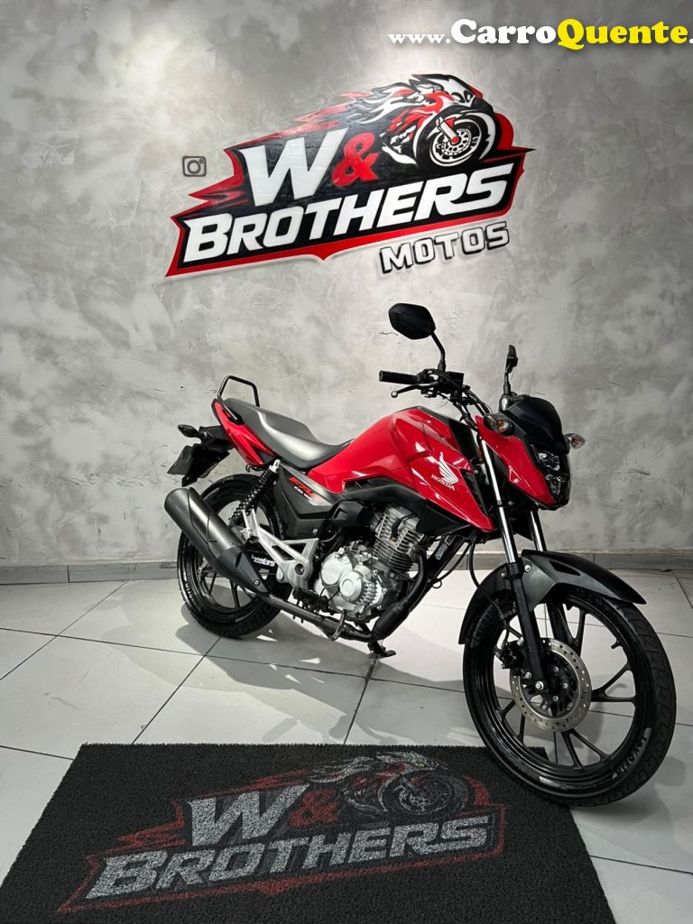 HONDA   HONDACG 160 FAN   VERMELHO 2026 160cc FLEX - Loja