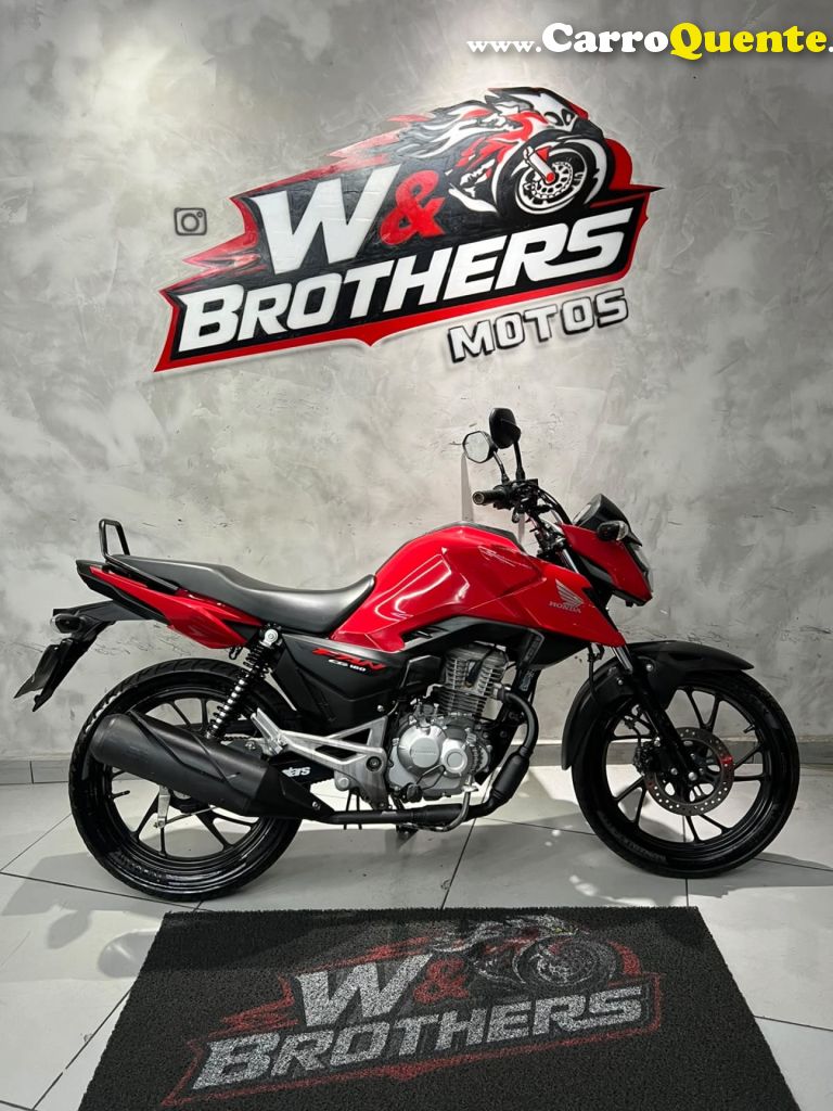 HONDA   HONDACG 160 FAN   VERMELHO 2026 160cc FLEX - Loja