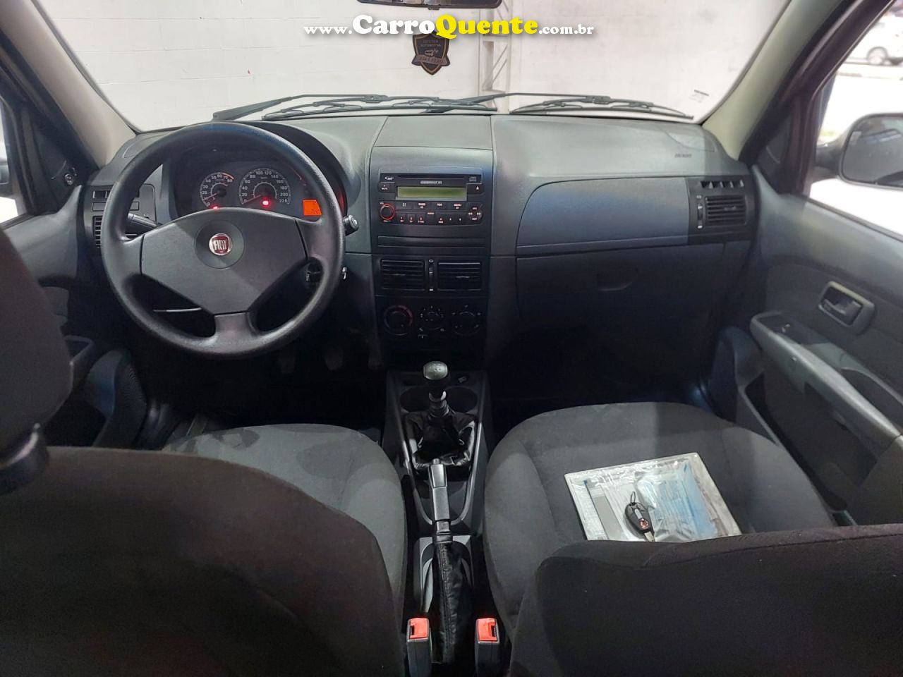 FIAT   SIENA EL 1.4 MPI FIRE FLEX 8V 4P   PRETO 2012 1.4 FLEX - Loja