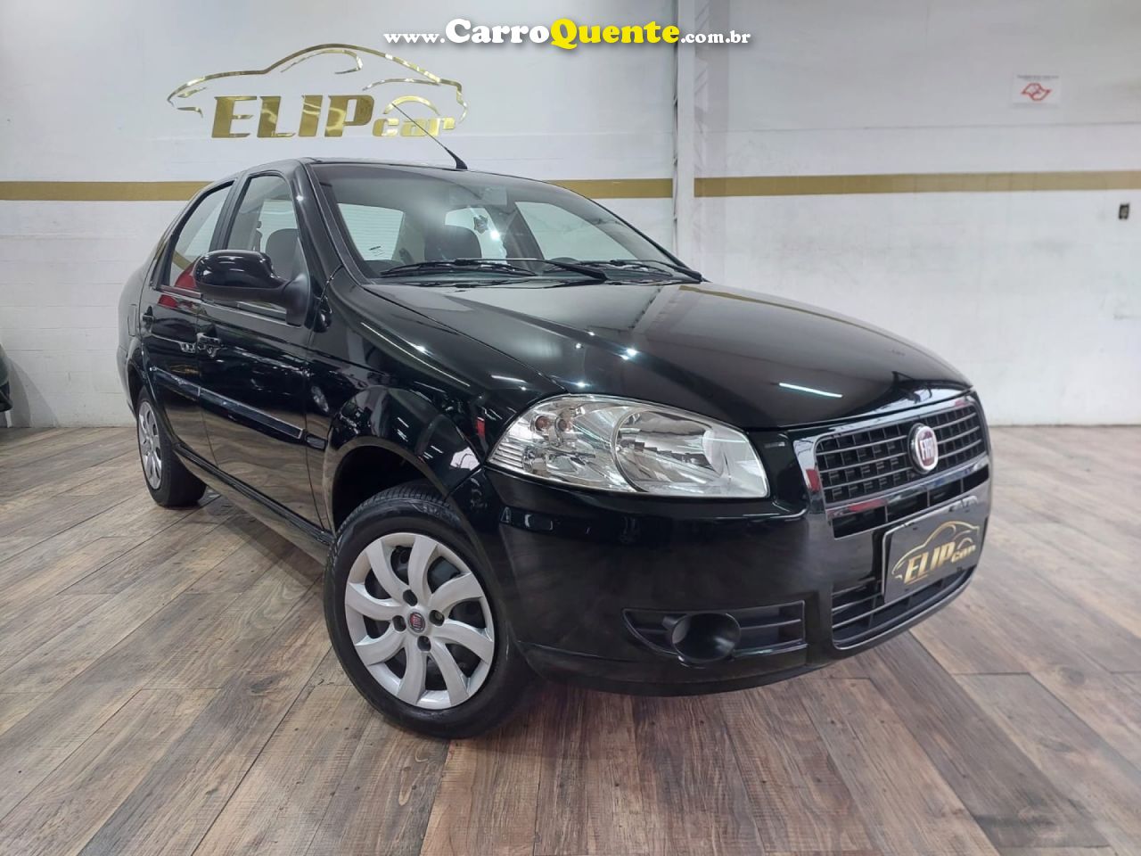 FIAT   SIENA EL 1.4 MPI FIRE FLEX 8V 4P   PRETO 2012 1.4 FLEX - Loja