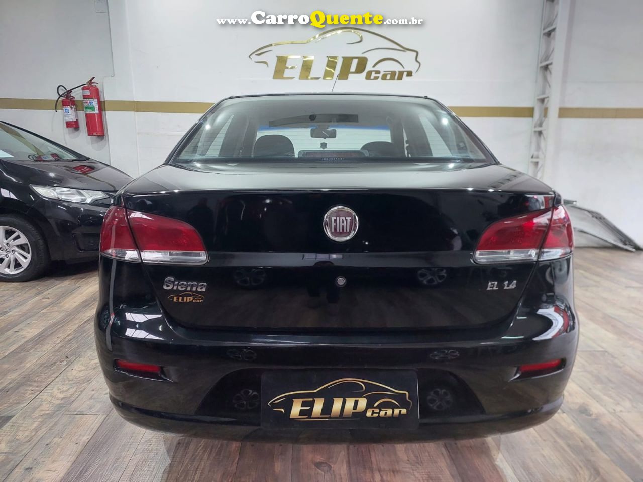 FIAT   SIENA EL 1.4 MPI FIRE FLEX 8V 4P   PRETO 2012 1.4 FLEX - Loja