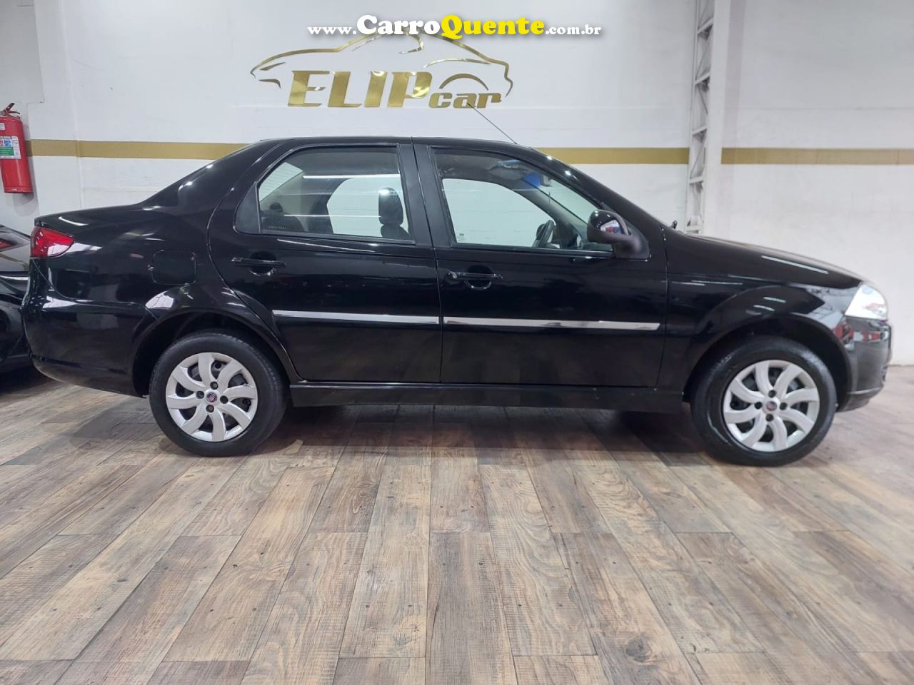 FIAT   SIENA EL 1.4 MPI FIRE FLEX 8V 4P   PRETO 2012 1.4 FLEX - Loja