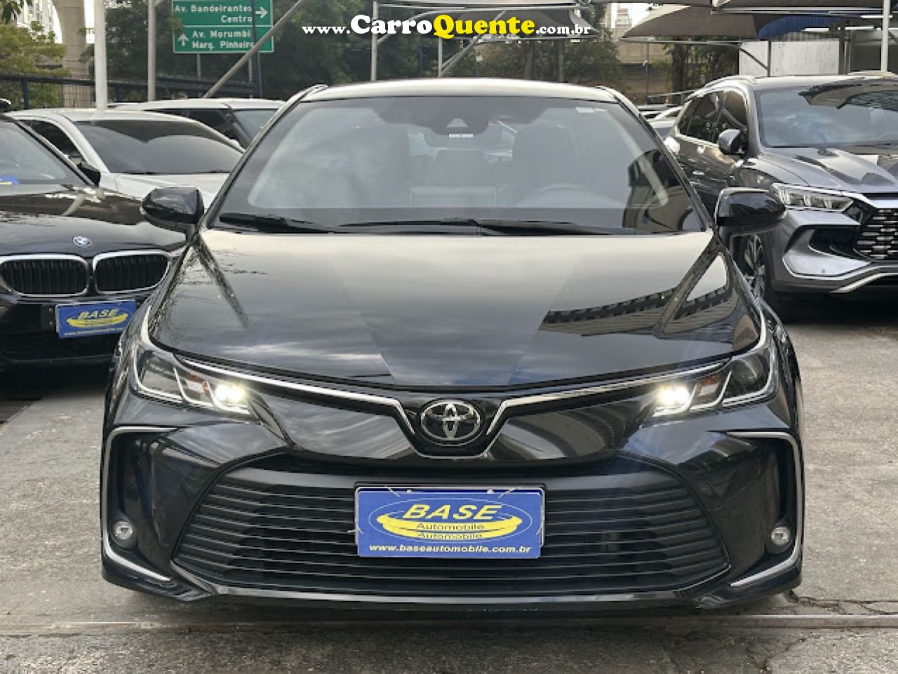TOYOTA   COROLLA XEI 2.0 FLEX 16V AUT.   PRETO 2023 2.0 FLEX - Loja