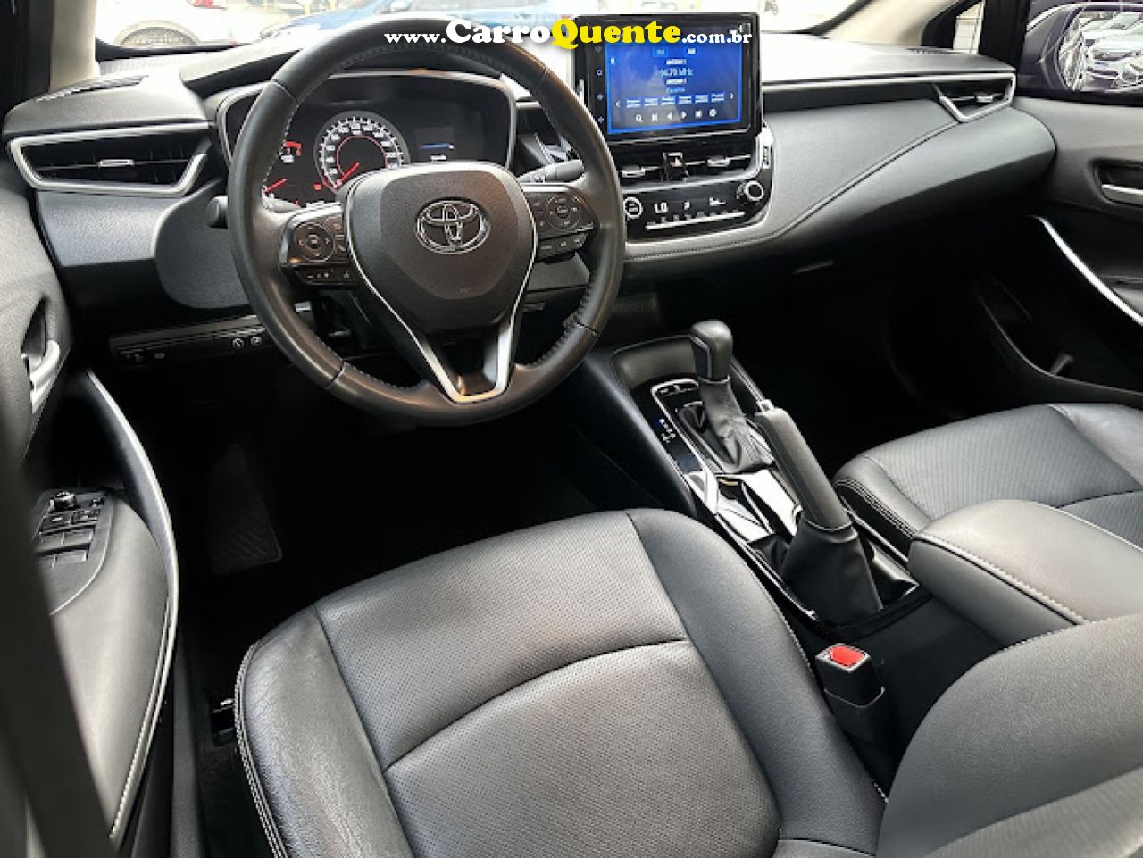 TOYOTA   COROLLA XEI 2.0 FLEX 16V AUT.   PRETO 2023 2.0 FLEX - Loja