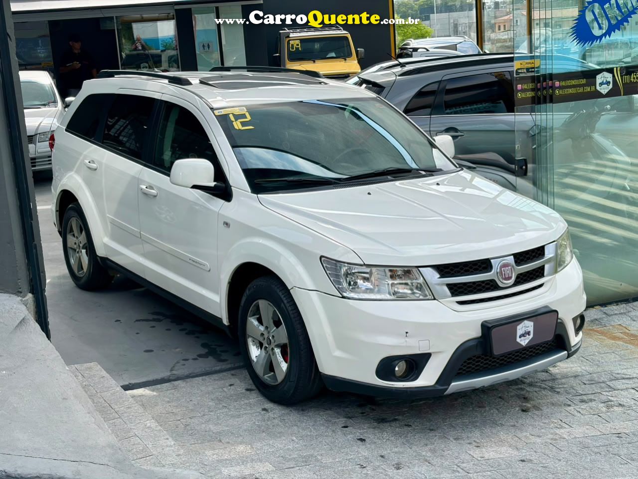 FIAT   FREEMONT EMOT.PRECISION 2.4 16V 5P AUT.   BRANCO 2012 2.4 GASOLINA - Loja