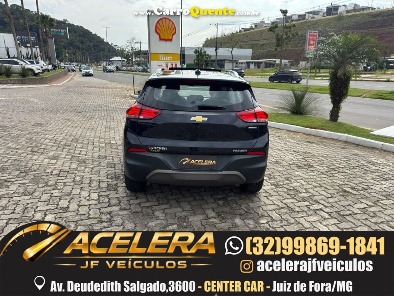 CHEVROLET   TRACKER PREMIER 1.2 TURBO 12V FLEX AUT.   CINZA 2025 1.2 FLEX - Loja