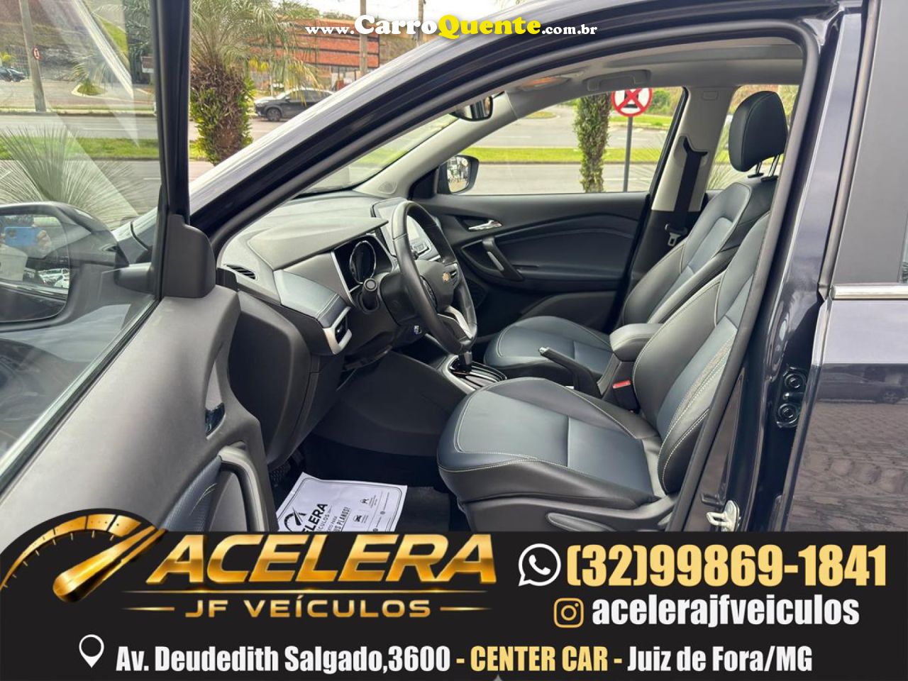 CHEVROLET   TRACKER PREMIER 1.2 TURBO 12V FLEX AUT.   CINZA 2025 1.2 FLEX - Loja