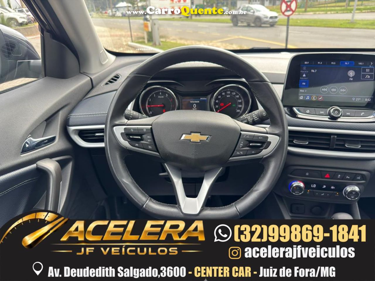 CHEVROLET   TRACKER PREMIER 1.2 TURBO 12V FLEX AUT.   CINZA 2025 1.2 FLEX - Loja