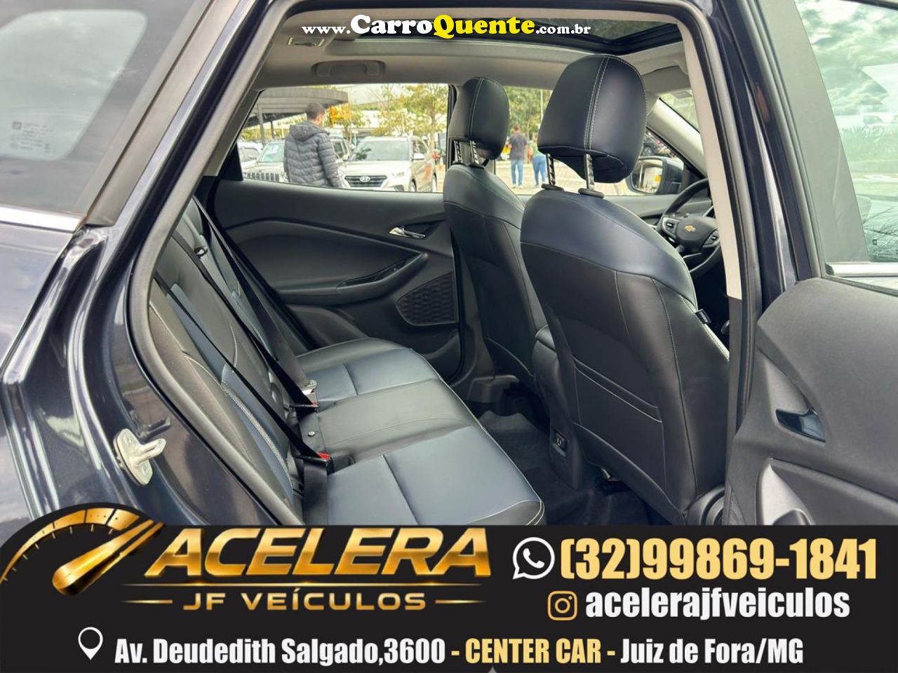 CHEVROLET   TRACKER PREMIER 1.2 TURBO 12V FLEX AUT.   CINZA 2025 1.2 FLEX - Loja