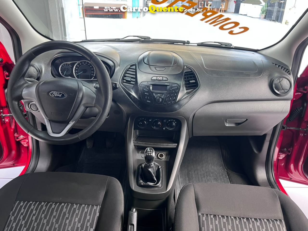FORD   KA SE 1.0 HA    VERMELHO 2018 1.0 FLEX - Loja