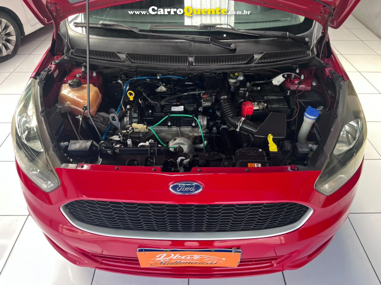 FORD   KA SE 1.0 HA    VERMELHO 2018 1.0 FLEX - Loja