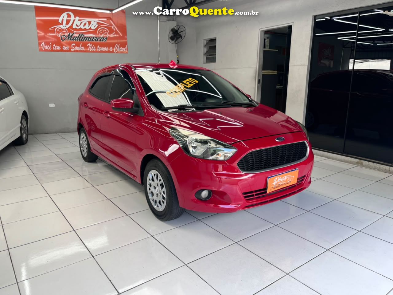FORD   KA SE 1.0 HA    VERMELHO 2018 1.0 FLEX - Loja