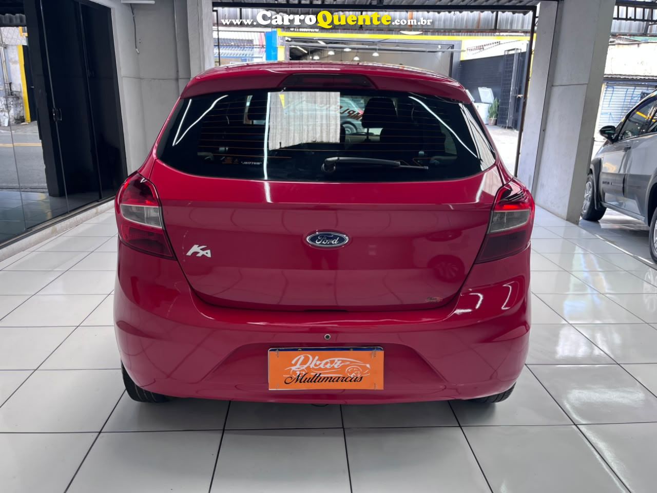 FORD   KA SE 1.0 HA    VERMELHO 2018 1.0 FLEX - Loja