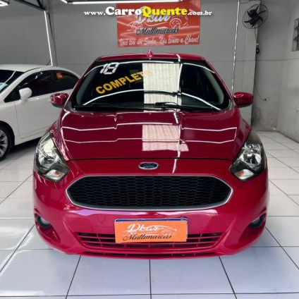 FORD   KA SE 1.0 HA    VERMELHO 2018 1.0 FLEX