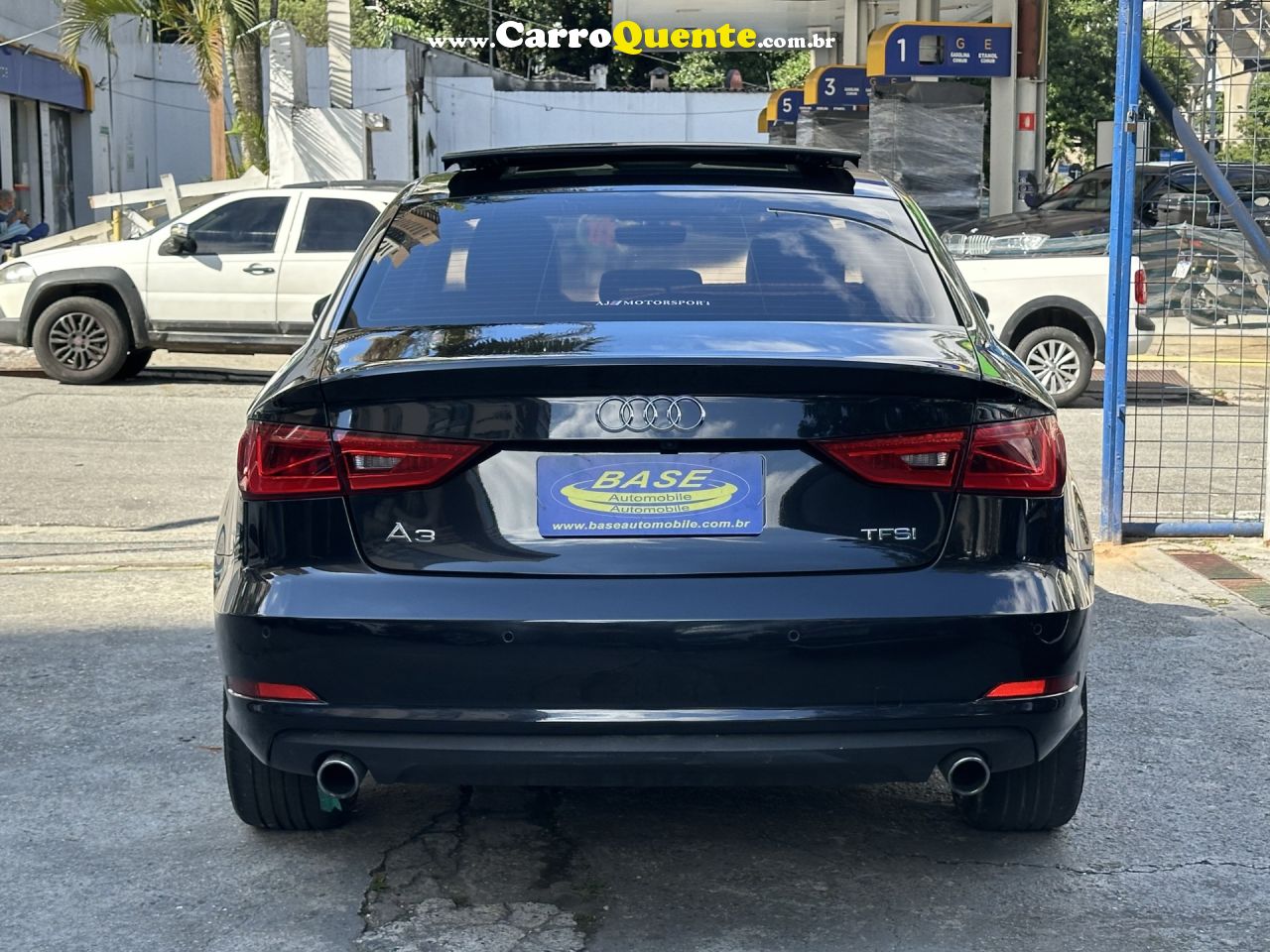 AUDI   A3 SED. AMBITION 2.0 TSFI 220CV S-TRONIC   PRETO 2016 2.0 GASOLINA - Loja