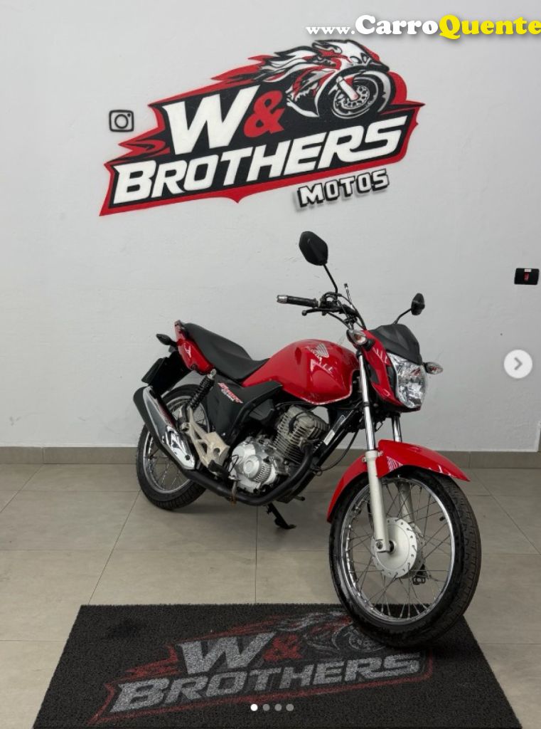 HONDA   HONDACG 160 START   VERMELHO 2024 160 FLEX - Loja