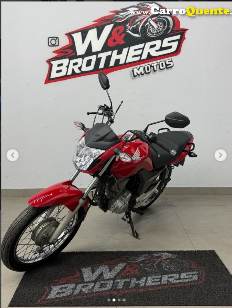 HONDA   HONDACG 160 START   VERMELHO 2024 160 FLEX - Loja