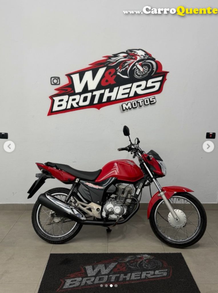 HONDA   HONDACG 160 START   VERMELHO 2024 160 FLEX - Loja