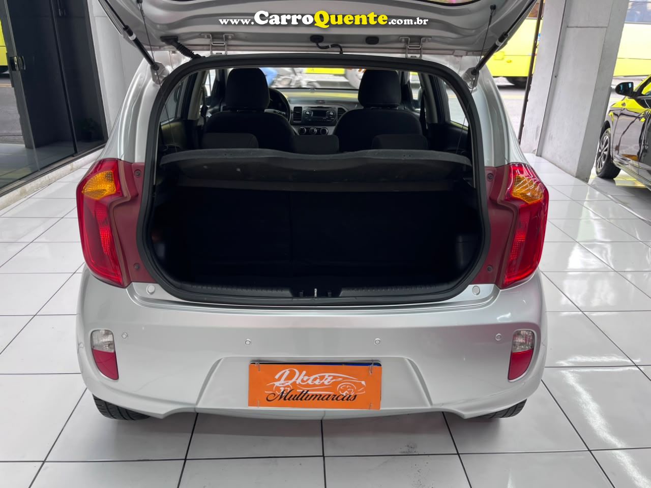 KIA   KIA PICANTO EX41.0MTFF   PRATA 2013 1.0 FLEX - Loja