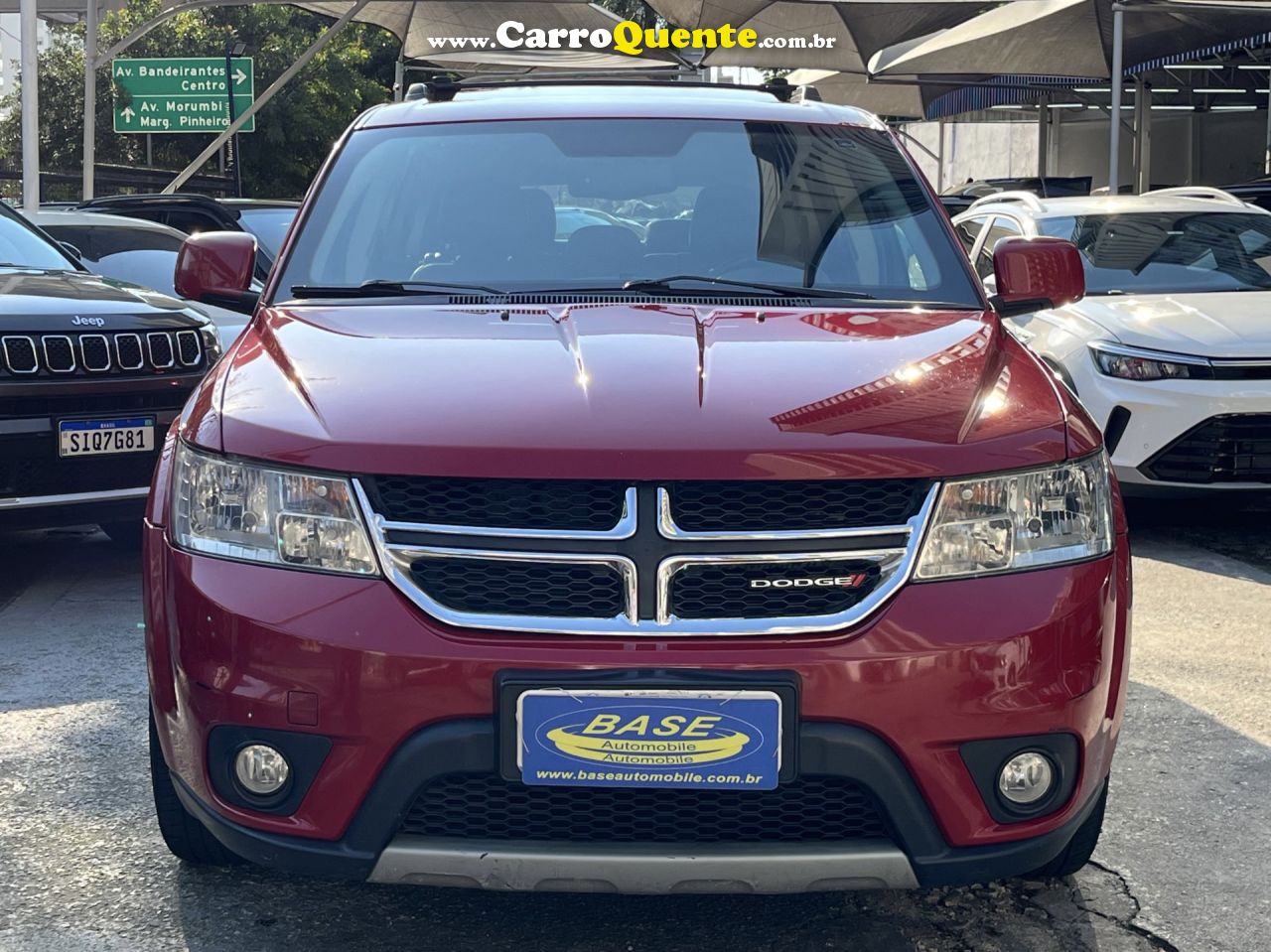 DODGE   JOURNEY RT  3.6 V6 AUT.   VERMELHO 2013 3.6 GASOLINA - Loja