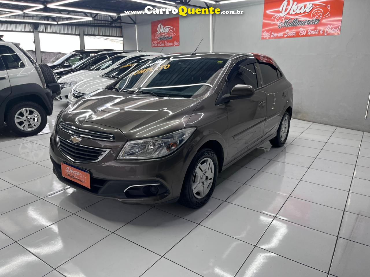 CHEVROLET   ONIX 1.0MT LT   CINZA 2014 1.0 FLEX - Loja
