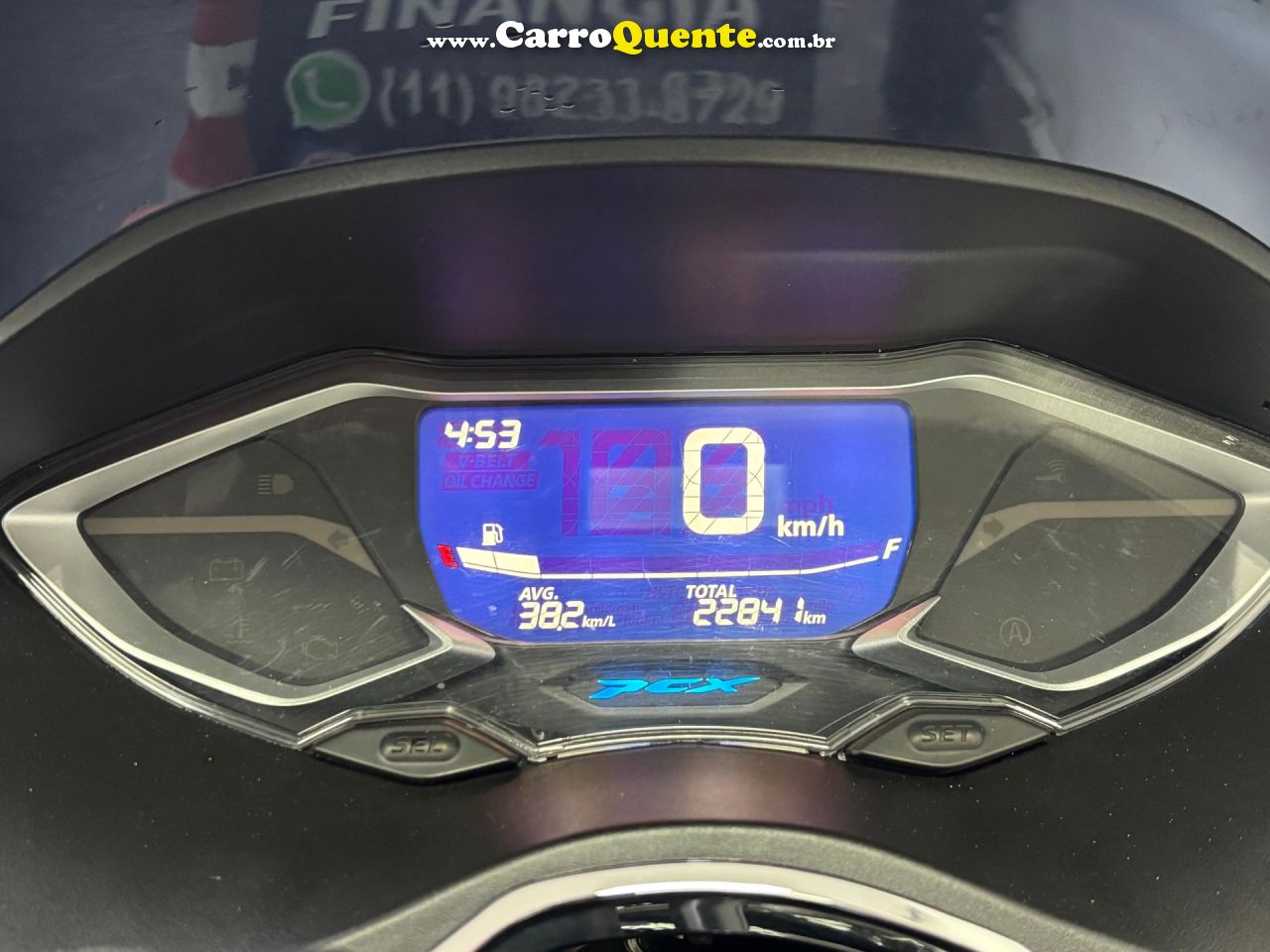 HONDA   PCX 160 DLX   CINZA 2024 156 GASOLINA - Loja