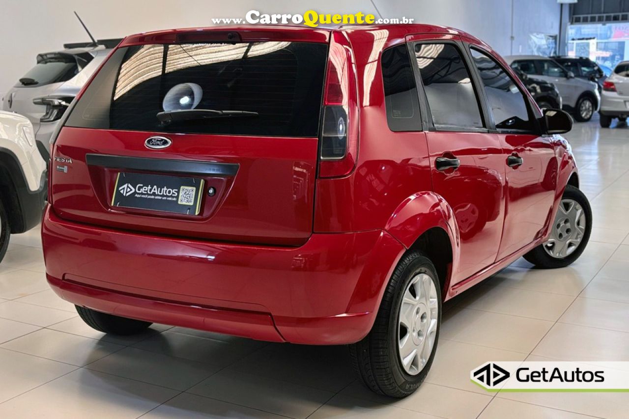 FORD   FIESTA 1.0 8V FLEXCLASS 1.0 8V FLEX 5P   VERMELHO 2012 1.0 FLEX - Loja