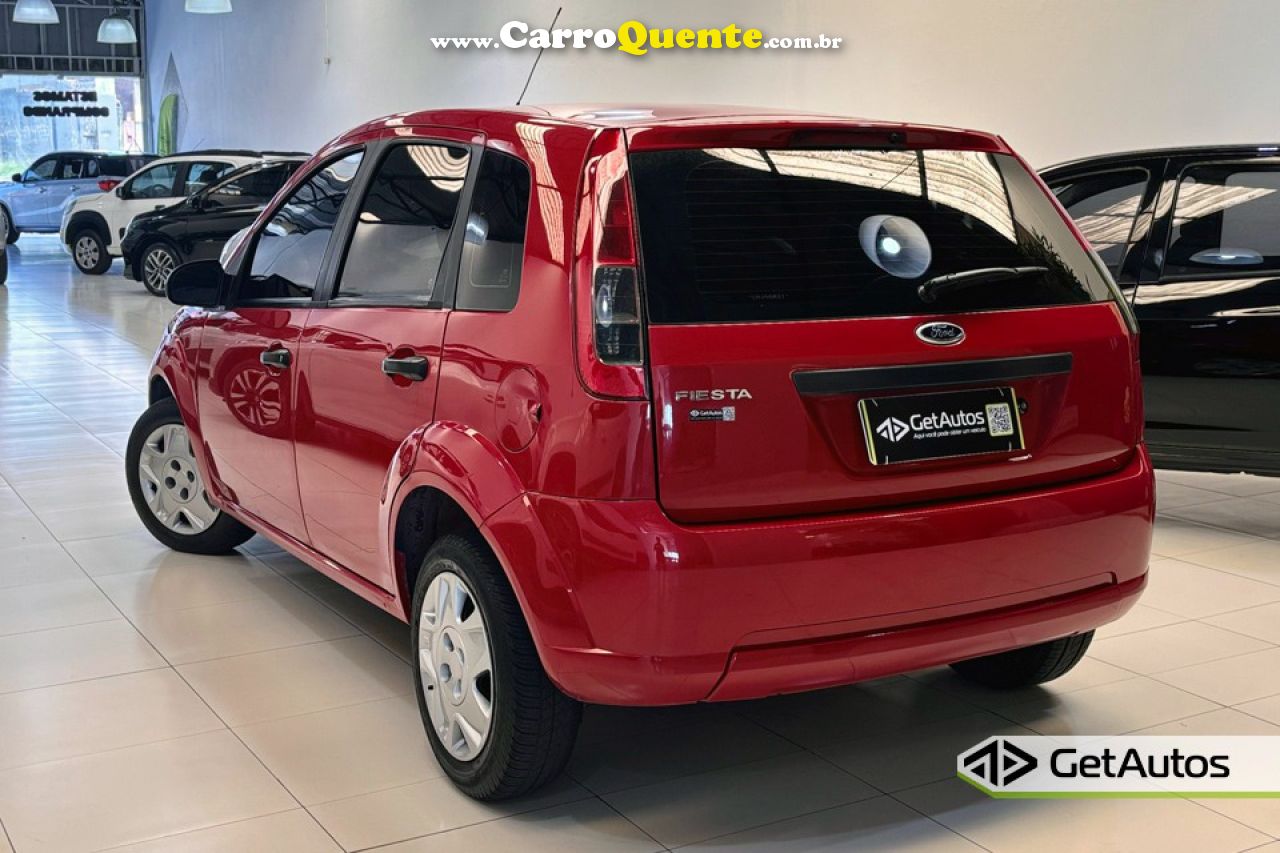FORD   FIESTA 1.0 8V FLEXCLASS 1.0 8V FLEX 5P   VERMELHO 2012 1.0 FLEX - Loja