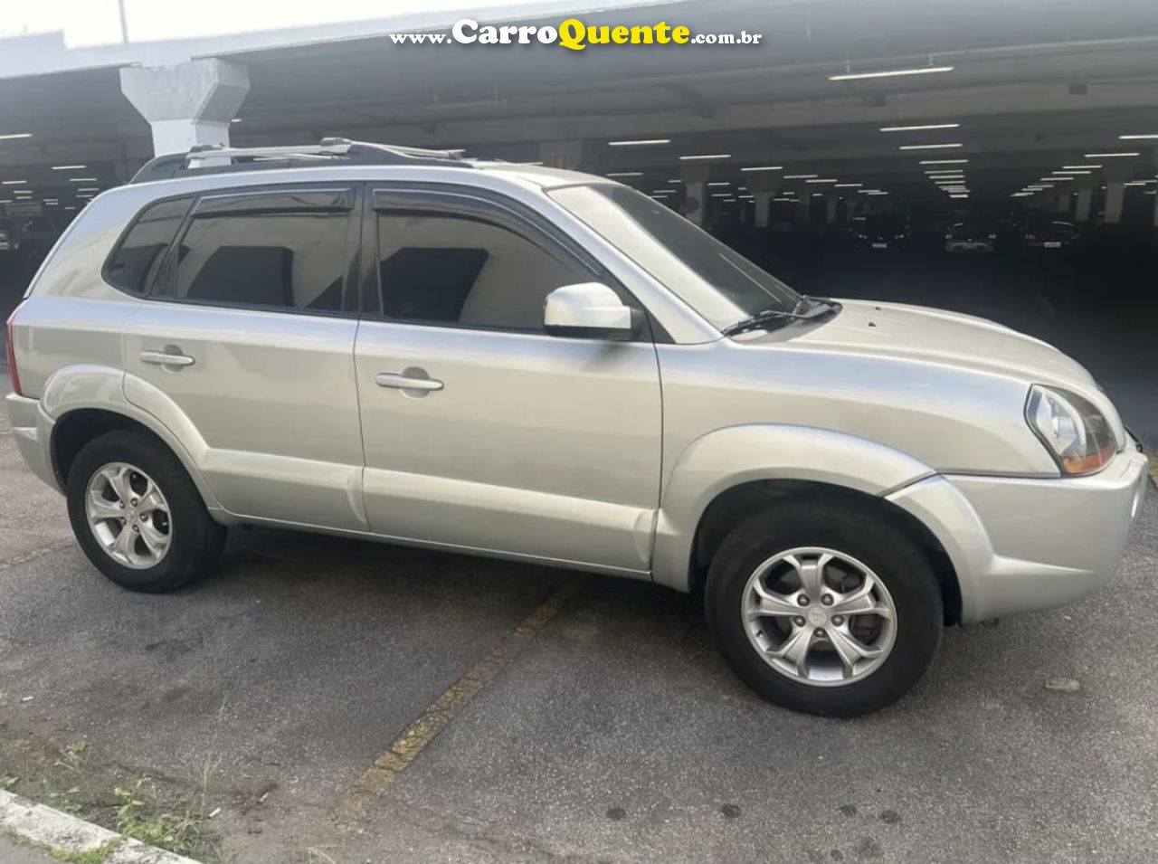 HYUNDAI   TUCSON 2.0 16V MEC.   PRATA 2012 2.0 GASOLINA - Loja